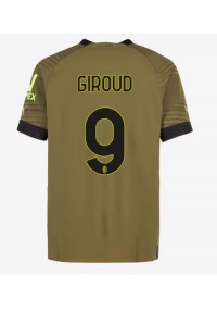Fotbalové Dres AC Milan Olivier Giroud #9 Třetí Oblečení 2022-23 Krátký Rukáv